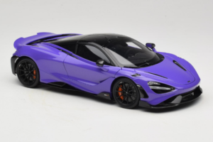 McLaren 765LT Roxo HPD 1:18 HPD18005 Metal - imagem 6 de 8