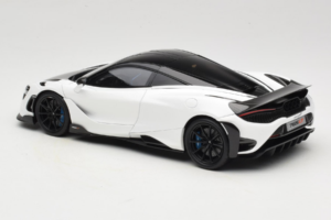 McLaren 765LT Branco HPD 1:18 HOD18007 Metal - imagem 7 de 8