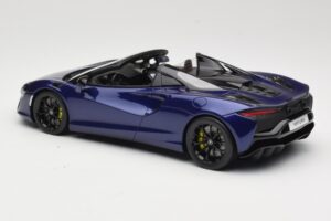 McLaren Artura Spider Roxo GT Spirit 1:18 GT515 Resina - imagem 5 de 6
