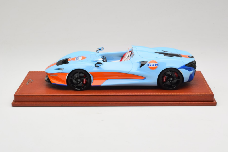 McLaren Elva Gulf Livery AB Models 1:18 REMC023 Resina