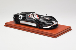 McLaren Elva Preto Prateado AB Models 1:18 REMC022 Resina - imagem 4 de 7