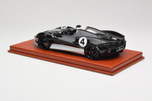 McLaren Elva Preto Prateado AB Models 1:18 REMC022 Resina - imagem 5 de 7