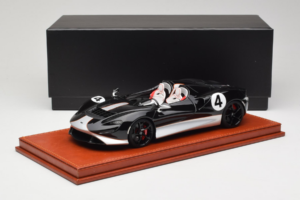 McLaren Elva Preto Prateado AB Models 1:18 REMC022 Resina - imagem 7 de 7