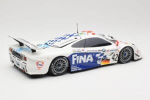 McLaren F1 GTR BMW Motorsport #42 J. Lehto / S. Soper / N. Piquet 24 Hours of Le Mans 1997 Minichamps 1:18 530133742 Metal - imagem 3 de 8