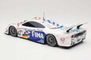 McLaren F1 GTR BMW Motorsport #42 J. Lehto / S. Soper / N. Piquet 24 Hours of Le Mans 1997 Minichamps 1:18 530133742 Metal - imagem 7 de 8