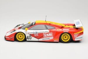 McLaren F1 GTR Gulf Team Davidoff #40 D. O'Rourke / G. Sugden / J. Auberlein 24 Hours of Le Mans 1998 Minichamps 1:18 5301338 - imagem 4 de 8