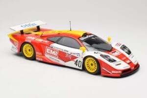 McLaren F1 GTR Gulf Team Davidoff #40 D. O'Rourke / G. Sugden / J. Auberlein 24 Hours of Le Mans 1998 Minichamps 1:18 5301338 - imagem 6 de 8