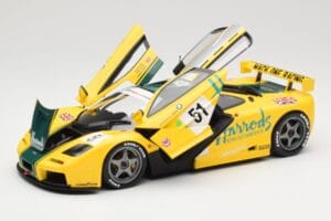 McLaren F1 GTR Harrods Mach One Racing #51 A. Wallace / D. Bell / J. Bell 24 Hours of Le Mans 1995 Minichamps 1:18 530133551  - imagem 2 de 8