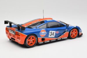 McLaren F1 GTR #34 Gulf Racing 1996 UT Models 1:18 39621 Metal - imagem 3 de 8