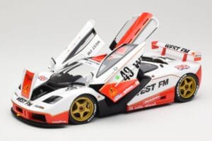 McLaren F1 GTR West Competition #49 J. Nielsen / J. Mass / T. Bscher 24 Hours of Le Mans 1995 Minichamps 1:18 530133549 Metal - imagem 2 de 8