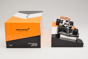 McLaren MCL60 #4 L. Norris McLaren F1 Team Monaco Grand Prix 2023 Minichamps 1:18 533232504 Resina - imagem 6 de 7