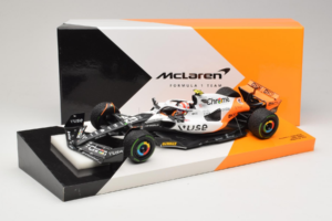 McLaren MCL60 #4 L. Norris McLaren F1 Team Monaco Grand Prix 2023 Minichamps 1:18 533232504 Resina - imagem 7 de 7
