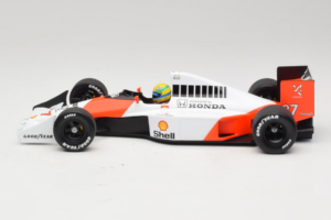 McLaren MP4/5B Honda #27 A. Senna Marlboro McLaren F1 World Champion 1990 Minichamps 1:18 540901827 Metal - imagem 3 de 7