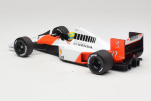 McLaren MP4/5B Honda #27 A. Senna Marlboro McLaren F1 World Champion 1990 Minichamps 1:18 540901827 Metal - imagem 5 de 7