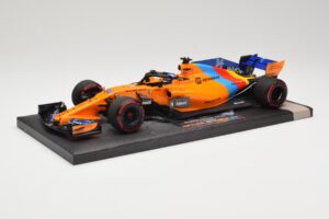McLaren MCL33 Renault #14 F. Alonso Last F1 Race Abu Dhabi GP 2018 Minichamps 1:18 537183914 Metal - imagem 2 de 6