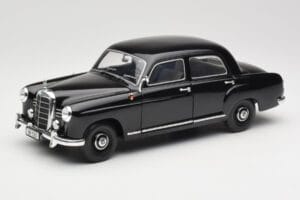 Mercedes 180 W120 Ponton Preto Revell 1:18 08973 Metal