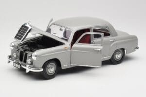 Mercedes 180 W120 Ponton Graphite Grey Revell 1:18 08974 Metal - imagem 2 de 8