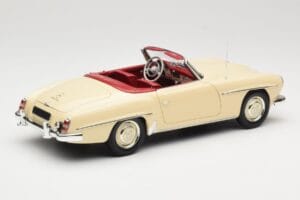 Mercedes 190 SL W121 Bege Minichamps 1:18 103037034 Metal - imagem 3 de 8