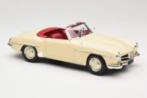 Mercedes 190 SL W121 Bege Minichamps 1:18 103037034 Metal - imagem 6 de 8