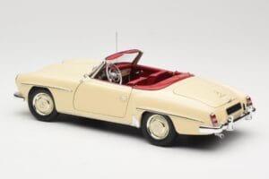 Mercedes 190 SL W121 Bege Minichamps 1:18 103037034 Metal - imagem 7 de 8