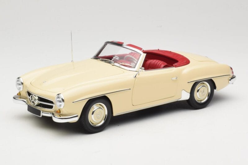 Mercedes 190 SL W121 Bege Minichamps 1:18 103037034 Metal