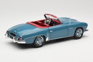 Mercedes 190 SL W121 Azul Minichamps 1:18 103037033 Metal - imagem 3 de 8