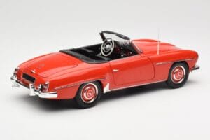 Mercedes 190 SL W121 Guards Red Minichamps 1:18 100037032 Metal - imagem 3 de 8