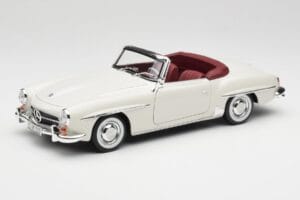 Mercedes 190 SL W121 Cinzento Claro Norev 1:18 B66040710 Metal