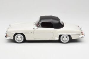 Mercedes 190 SL W121 Cinzento Claro Norev 1:18 B66040710 Metal - imagem 5 de 10