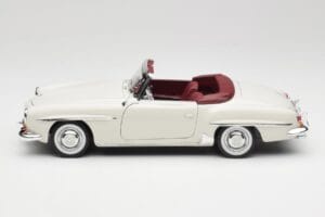 Mercedes 190 SL W121 Cinzento Claro Norev 1:18 B66040710 Metal - imagem 6 de 10