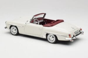 Mercedes 190 SL W121 Cinzento Claro Norev 1:18 B66040710 Metal - imagem 9 de 10
