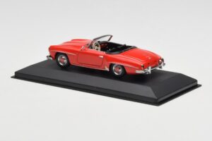 Mercedes 190 SL W121 Vermelho Minichamps 1:43 940033131 Metal - imagem 3 de 4