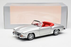Mercedes 190 SL W121 Prateado Norev 1:18 B660640604 Metal - imagem 8 de 8