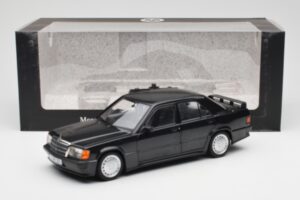 Mercedes 190E 2.3-16 W201 Preto Edição Dealer Norev 1:18 B66040663 Metal - imagem 8 de 8