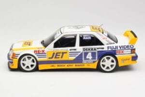 Mercedes 190E 2.5-16 EVO 1 W201 Team MS-Jet #4 R. Asch DTM 1989 Minichamps 1:18 155893604 Metal - imagem 3 de 6