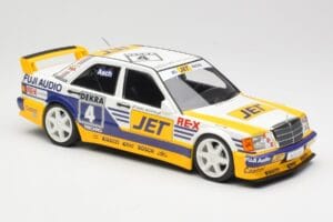 Mercedes 190E 2.5-16 EVO 1 W201 Team MS-Jet #4 R. Asch DTM 1989 Minichamps 1:18 155893604 Metal - imagem 4 de 6