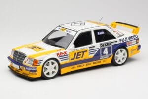 Mercedes 190E 2.5-16 EVO 1 W201 Team MS-Jet #4 R. Asch DTM 1989 Minichamps 1:18 155893604 Metal