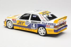 Mercedes 190E 2.5-16 EVO 1 W201 Team MS-Jet #4 R. Asch DTM 1989 Minichamps 1:18 155893604 Metal - imagem 5 de 6