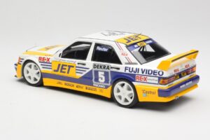 Mercedes 190E 2.5-16 EVO 1 W201 Team MS-Jet #5 M. Reuter DTM 1989 Minichamps 1:18 155893605 Metal - imagem 5 de 6