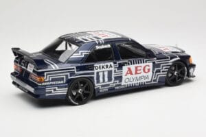 Mercedes 190E 2.5-16 EVO 1 W201 Team Snobeck #11 D. Snobeck DTM 1989 Minichamps 1:18 155893611 Metal - imagem 2 de 6