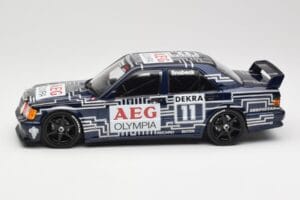 Mercedes 190E 2.5-16 EVO 1 W201 Team Snobeck #11 D. Snobeck DTM 1989 Minichamps 1:18 155893611 Metal - imagem 3 de 6