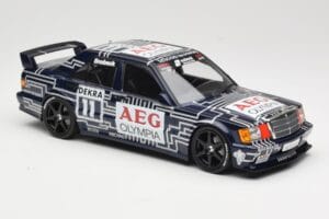 Mercedes 190E 2.5-16 EVO 1 W201 Team Snobeck #11 D. Snobeck DTM 1989 Minichamps 1:18 155893611 Metal - imagem 4 de 6
