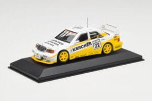 Mercedes 190E 2.5-16 Evo 2 W201 #22 MS Kärcher Schmickler DTM 1990 Minichamps 1:43 13120 Metal - imagem 2 de 4