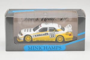 Mercedes 190E 2.5-16 Evo 2 W201 #22 MS Kärcher Schmickler DTM 1990 Minichamps 1:43 13120 Metal - imagem 4 de 4