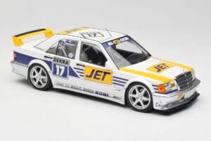 Mercedes 190E 2.5-16 EVO I W201 #17 Team MS-Jet J. van Ommen DTM 1990 Minichamps 1:18 155903617 Metal - imagem 2 de 6