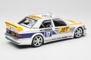 Mercedes 190E 2.5-16 EVO I W201 #17 Team MS-Jet J. van Ommen DTM 1990 Minichamps 1:18 155903617 Metal - imagem 3 de 6