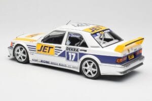 Mercedes 190E 2.5-16 EVO I W201 #17 Team MS-Jet J. van Ommen DTM 1990 Minichamps 1:18 155903617 Metal - imagem 4 de 6