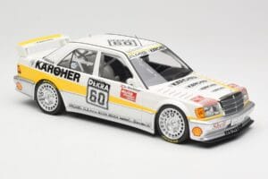Mercedes 190E 2.5-16 EVO I W201 #60 Team AMG Mercedes K. Wendlinger DTM 1990 Minichamps 1:18 155903660 Metal - imagem 2 de 6