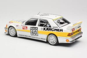 Mercedes 190E 2.5-16 EVO I W201 #60 Team AMG Mercedes K. Wendlinger DTM 1990 Minichamps 1:18 155903660 Metal - imagem 4 de 6