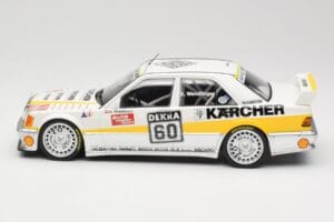 Mercedes 190E 2.5-16 EVO I W201 #60 Team AMG Mercedes K. Wendlinger DTM 1990 Minichamps 1:18 155903660 Metal - imagem 5 de 6